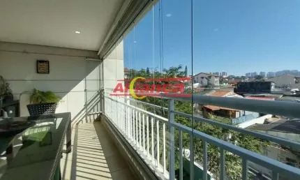Lindo apartamento com 3 dormitórios, sendo 3 suítes, 2 vagas - jardim santa mena - guarulhos