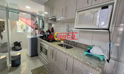 Apartamento com 2 quartos à venda na Estrada Presidente Juscelino Kubitschek de Oliveira, 3000, Jardim Albertina, Guarulhos
