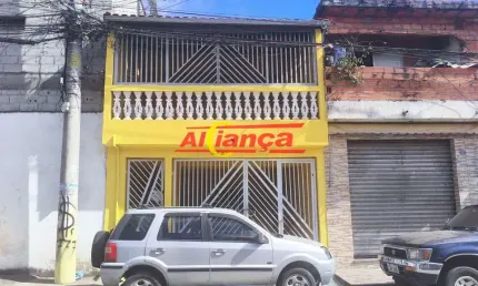 SOBRADO E CASA TÉRREA INDEPENDENTES NO PRESIDENTE DUTRA, GARAGEM, VARANDA COM CHURRASQUEIRA