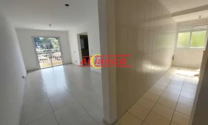 Apartamento c/62m²- torre única, seminovo, 2 quartos, sala c/sacada, 1 vaga, prédio c/ elevador.
