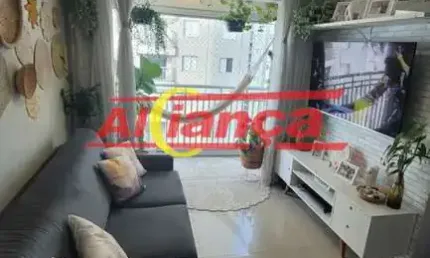 Apartamento à venda, 3 dormitórios (1suíte)- ponte grande - guarulhos/sp