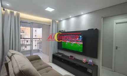 Apartamento à venda com 2 quartos (1 suíte), jardim aida guarulhos/sp