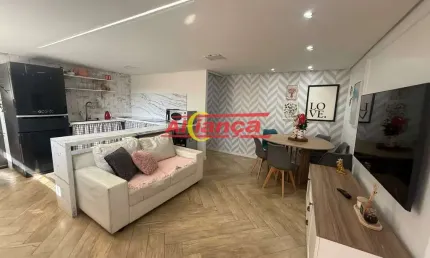 Apartamento cecap, 02 dormitórios totalmente reformado