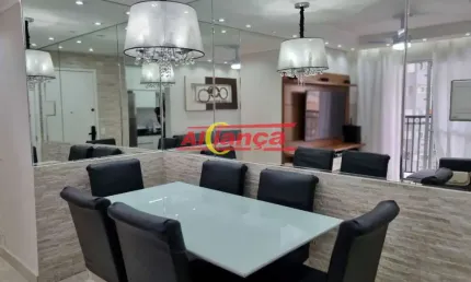 Apartamento com 2 quartos a venda, 55m², vila augusta- guarulhos-gru/sp.