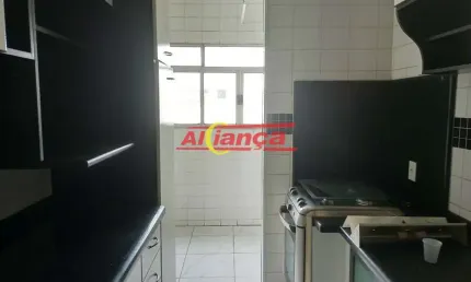 Apartamento com 2 quartos à venda, 45m² - vila alzira - guarulhos/sp