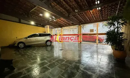 Casa com 3 dormitórios à venda  jardim santa mena - guarulhos/sp