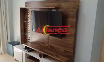 Apartamento mobiliado à venda com 2 quartos no gopoúva - guarulhos/sp