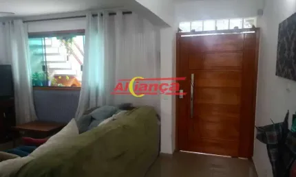 Sobrado com  5 dormitórios sendo 1 suite a venda, 192m² vila  florida - guarulhos/sp