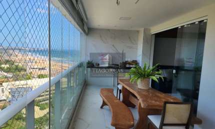 Apartamento de luxo à venda em Pituaçu, Salvador-BA: 4 quartos, 2 suítes, vista para o mar. Condomínio com lazer completo!
