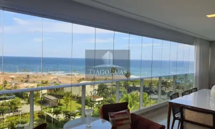 Imóvel à venda: Apartamento 4/4 com 2 suítes, 165m², 3 vagas garagem, vista mar e Parque Pituaçu em Salvador-BA.