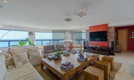 Venda no Morro do Gato, Ondina com 224 m² e 4 suítes além 3 vagas de garagem.