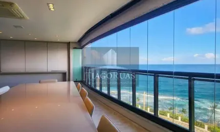 Orizon Morro Ipiranga, vista mar, 3 suítes, com 335 m² e 5 vagas de garagem.