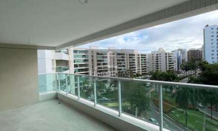 Alphaville, 4/4 com 3 suítes com 142 m² e 3 Vagas de Garagem (Novo / Nunca Habitado).