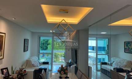 Apartamento à venda - Alphaville 1 Salvador-BA: 3 quartos, 1 suíte, 1 sala, 3 banheiros, 2 vagas, 80m². Luxo e conforto em condomínio completo!