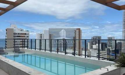 Apartamento de Luxo à Venda na Barra: 1 Quarto, 1 Sala, 1 Banheiro e 1 Vaga de Garagem - Edifício Blue Barra