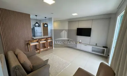 Apartamento à venda no Evolution - Jardim Armação: 1 suíte vista mar, 55m², mobiliado, lazer completo - Imperdível!