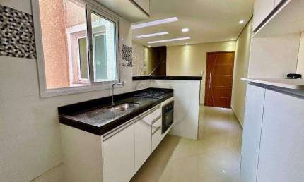 Cobertura com 2 dormitórios, 124 m² - venda por R$ 545.000,00 ou aluguel por R$ 3.060,00/mês - Vila Tibiriçá - Santo André/SP