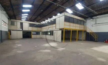 Galpão para alugar, 900 m² por R$ 20.583,41/mês - Condomínio Maracanã - Santo André/SP