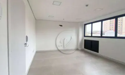 Sala, 34 m² - venda por R$ 325.000,00 ou aluguel por R$ 3.115,00/mês - Vila Assunção - Santo André/SP