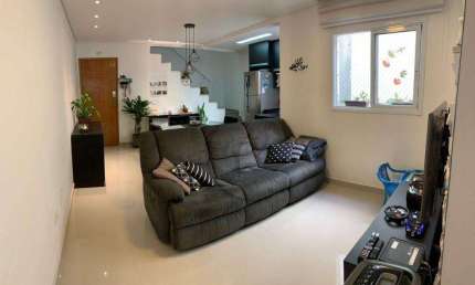 Cobertura com 3 dormitórios à venda, 150 m² por R$ 747.300,00 - Vila América - Santo André/SP