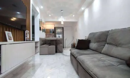 Apartamento com 2 dormitórios à venda, 57 m² por R$ 419.000,00 - Vila Curuçá - Santo André/SP
