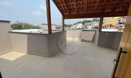 Cobertura com 2 dormitórios à venda, 93 m² por R$ 465.000,00 - Parque das Nações - Santo André/SP