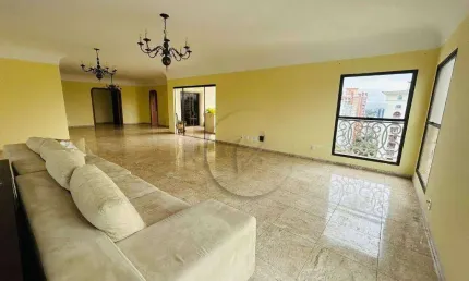 Apartamento com 3 dormitórios à venda, 340 m² por r$ 1.300.000,00 - vila bastos - santo andré/sp