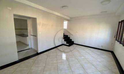 Sobrado com 3 dormitórios para alugar, 152 m² por R$ 4.542,86/mês - Vila Alzira - Santo André/SP