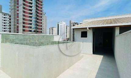 Cobertura com 3 dormitórios à venda, 140 m² por R$ 899.000,00 - Jardim Bela Vista - Santo André/SP