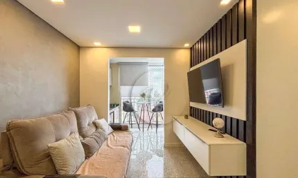 Apartamento com 3 dormitórios à venda, 74 m² por R$ 650.000,00 - Vila Pires - Santo André/SP