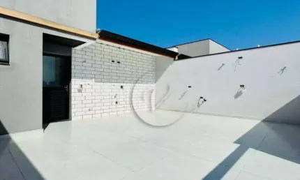 Apartamento Triplex com 2 dormitórios à venda, 105 m² por R$ 560.000,00 - Vila Homero Thon - Santo André/SP