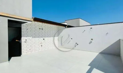 Apartamento Triplex com 2 dormitórios à venda, 105 m² por R$ 530.000,00 - Vila Homero Thon - Santo André/SP