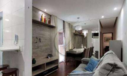 Apartamento com 2 dormitórios para alugar, 50 m² por R$ 3.471,00/mês - Vila Guiomar - Santo André/SP