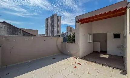 Cobertura à venda, 84 m² por r$ 370.000,00 - vila príncipe de gales - santo andré/sp