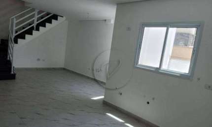 Cobertura com 3 dormitórios à venda, 162 m² por R$ 890.000,00 - Campestre - Santo André/SP