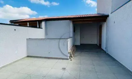 Cobertura com 80,00 m² no Jardim Bela Vista em Santo André, próximo a Avenida Portugal.