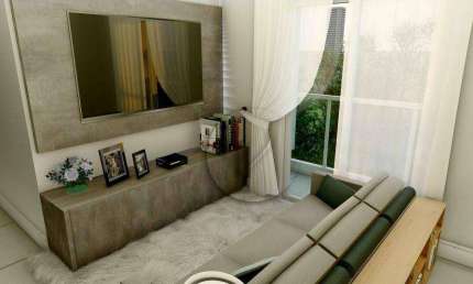 Apartamento com 2 dormitórios à venda, 46 m² por R$ 350.000,00 - Vila Aquilino - Santo André/SP
