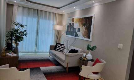 Apartamento com 3 dormitórios à venda, 104 m² por R$ 535.000 - Vila Alzira - Santo André/SP
