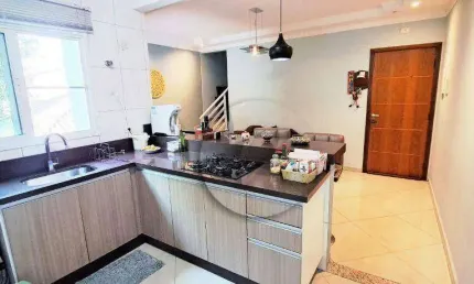 Cobertura com 2 dormitórios à venda, 120 m² por R$ 665.000,00 - Vila Assunção - Santo André/SP