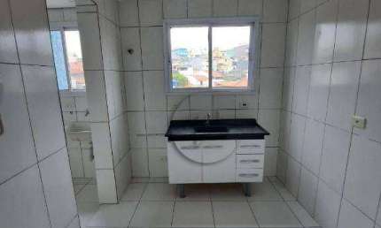 Apartamento com 2 dormitórios, 53 m² - venda por R$ 260.000,00 ou aluguel por R$ 2.198,01/mês - Parque João Ramalho - Santo André/SP