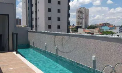 Apartamento com 1 dormitório à venda, 48 m² por R$ 310.000,00 - Vila Valparaíso - Santo André/SP