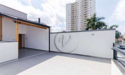 Cobertura com 2 quartos para alugar na Rua Gonzaga Franco, Vila Guiomar, Santo André