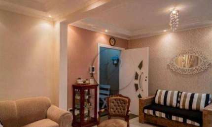 Sobrado com 3 dormitórios para alugar, 216 m² por R$ 7.092,00/mês - Vila Guiomar - Santo André/SP