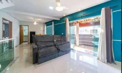 Casa com 3 quartos para alugar na Rua Lira, Vila Linda, Santo André