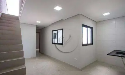 Cobertura com 2 dormitórios, 100 m² - venda por R$ 430.000,00 ou aluguel por R$ 3.370,25/mês - Vila Helena - Santo André/SP