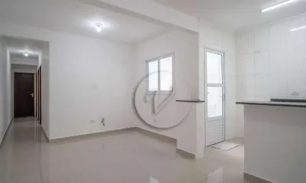 Apartamento com 3 dormitórios para alugar, 70 m² por R$ 2.642,00 - Vila Valparaíso - Santo André/SP