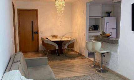 Apartamento com 1 dormitório à venda, 50 m² por R$ 550.000,00 - Jardim - Santo André/SP