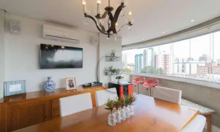 Apartamento com 3 dormitórios à venda, 126 m² por R$ 1.420.000,00 - Vila Scarpelli - Santo André/SP