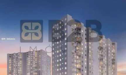 Apartamento com 2 dormitórios à venda, 46 m² por R$ 243.777 - RNI Nações Life -Jardim Contorno - Bauru/SP