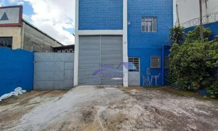 Galpão para alugar, 487 m² por R$ 8.677,07/mês - Vila Carmosina - São Paulo/SP